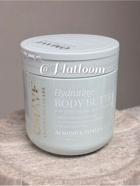 OMAVE Luxury Hydrating Body Butter With Hyaluronic Acid + Vitamin E